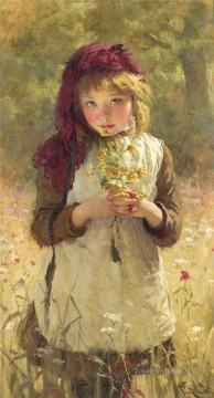 Lovely Little Girl 2 impresionismo Pinturas al óleo